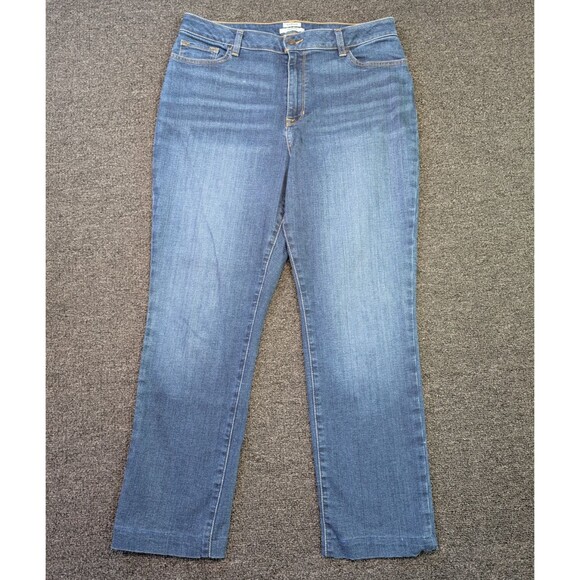 L.L. Bean Womens Size 14 Reg Jeans Stretch Cotton Classic Fit High Rise 34 x 27 - Picture 1 of 7